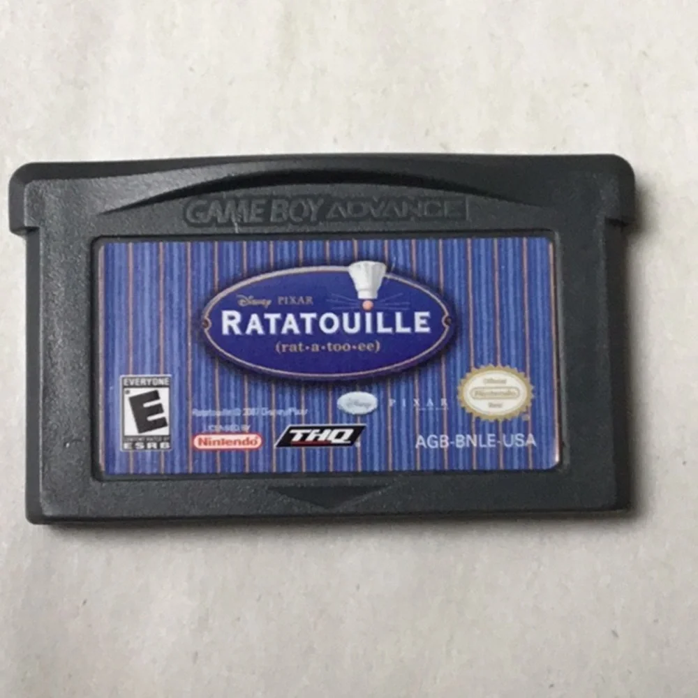 Ratatouille Game Boy Advance Finding Nemo Gameboy Advance & Arcade GBA Games Lot